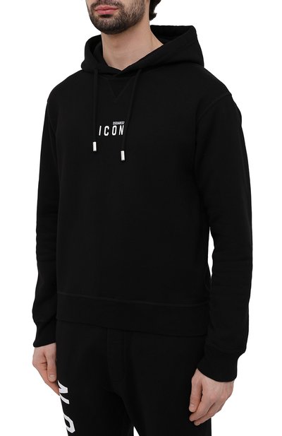 Хлопковое худи icon DSQUARED2, арт. S79GU0010/S25516, фото 3