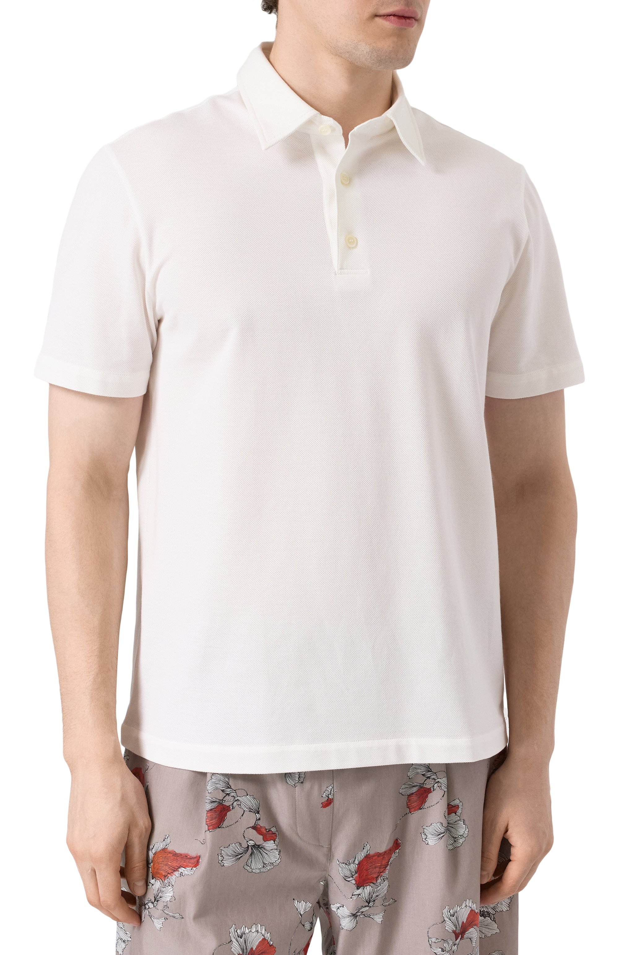 Хлопковое поло BRIONI, арт. UJPP0L/PA627, фото 3