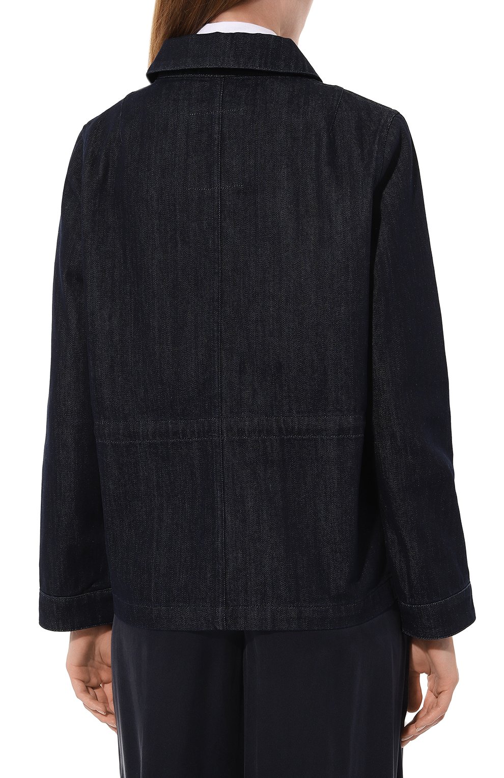 Джинсовая куртка YS ARMY PARIS темно-синего цвета по цене 123500 руб., арт. 24EFV02369B06W, фото 4 Джинсовая куртка YS ARMY PARIS, арт. 24EFV02369B06W, фото 4