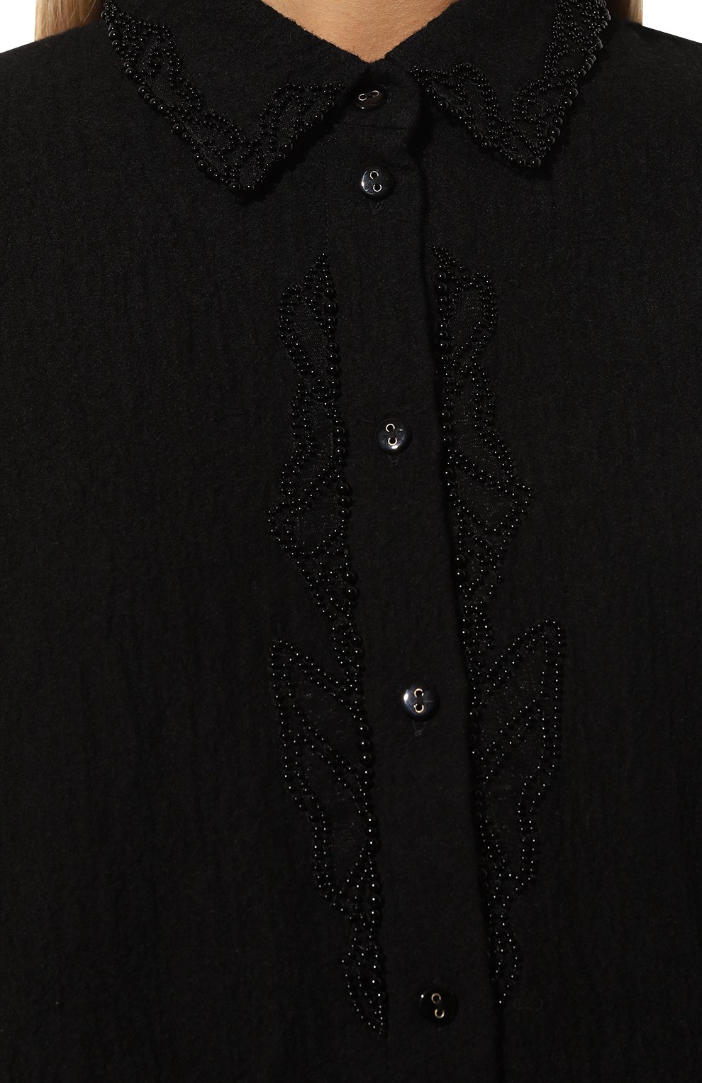 Блузка из шерсти и хлопка AKHMADULLINA, арт. 1225.2BL618/WC713, фото 5