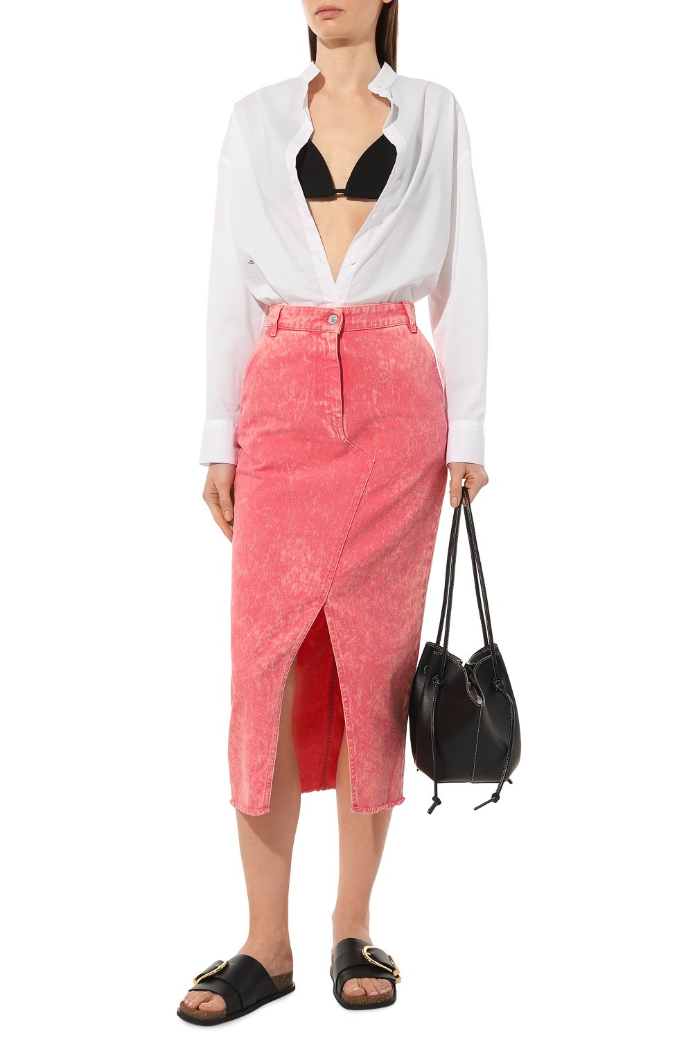 Джинсовая юбка MSGM, арт. 3441MDD44TM 237294, фото 2