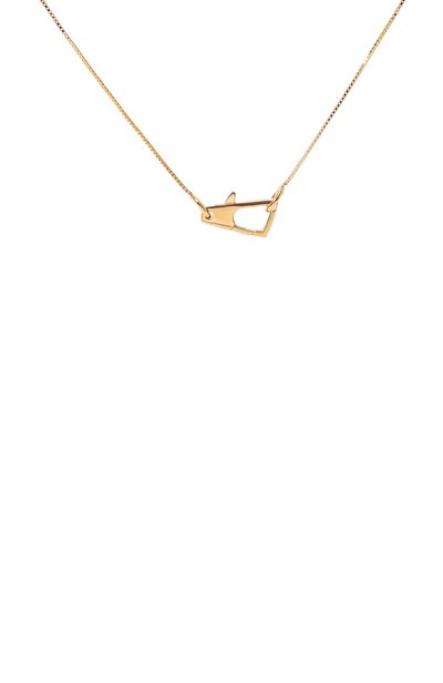 Колье BOTTEGA VENETA золотого цвета по цене 116000 руб., арт. 876586/V507D, фото 4 Колье BOTTEGA VENETA, арт. 876586/V507D, фото 4