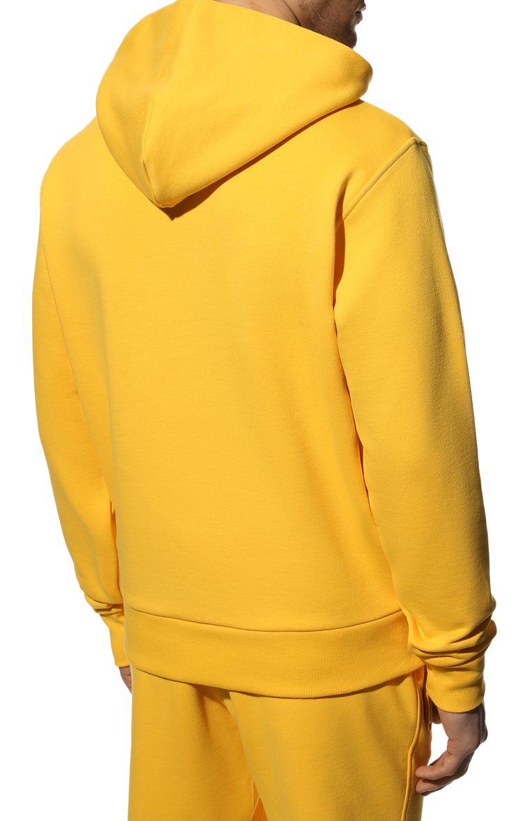 Мужской хлопковое худи adidas originals x pharrell williams ADIDAS ORIGINALS желтого цвета, арт. HG1817 | Фото 4 (Длина (для топов): Стандартные; Рукава: Длинные; Материал внешний: Хлопок; Мужское Кросс-КТ: Худи-одежда; Принт: С принтом; Стили: Спорт-шик; Нос: Не проставлено)
