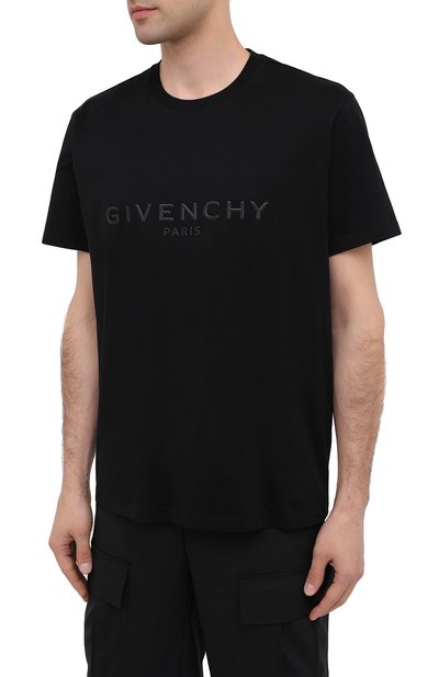 Хлопковая футболка GIVENCHY, арт. BM70YN3002, фото 3