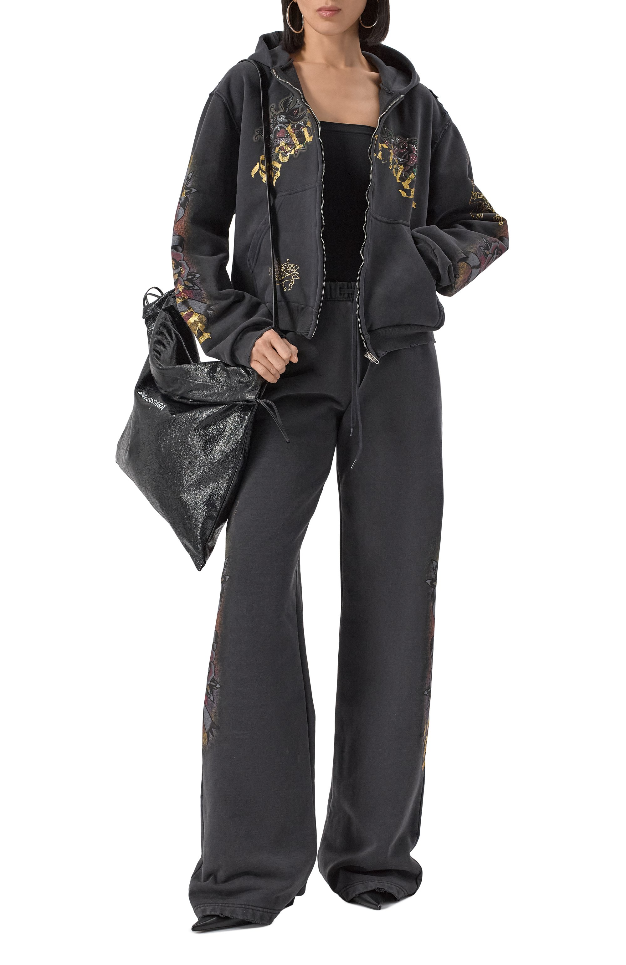 Хлопковая толстовка BALENCIAGA, арт. 811611/TRVS3, фото 2