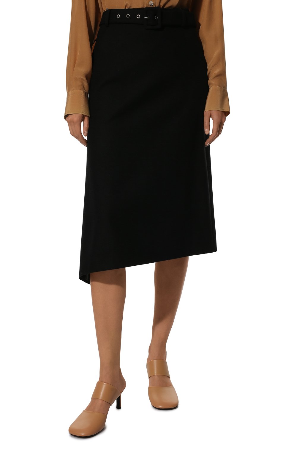 Шерстяная юбка RUBAN черного цвета по цене 34960 руб., арт. RPW22/23-5.1.41.2, фото 3 Шерстяная юбка RUBAN, арт. RPW22/23-5.1.41.2, фото 3