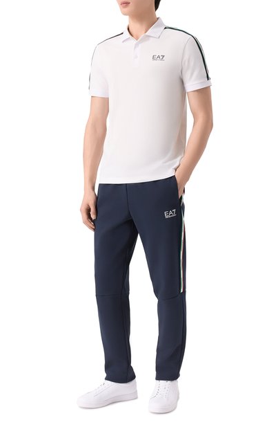Хлопковое поло EA7, арт. 7M001862/AF12503, фото 2