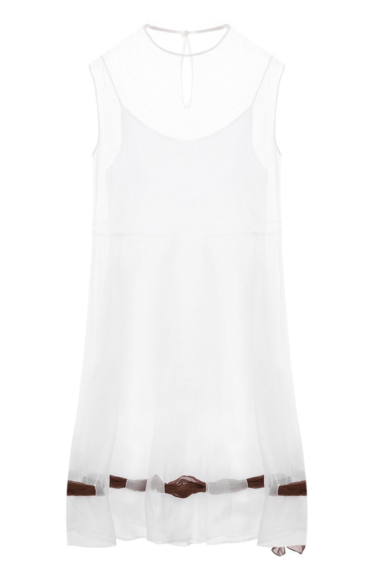 Хлопковое платье MIU MIU, арт. MF3496-957-F0009, фото 2