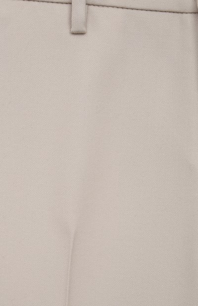 Шерстяные брюки STEFANO RICCI JUNIOR кремового цвета по цене 77400 руб., арт. Y1T9000000/W610, фото 3 Шерстяные брюки STEFANO RICCI JUNIOR, арт. Y1T9000000/W610, фото 3