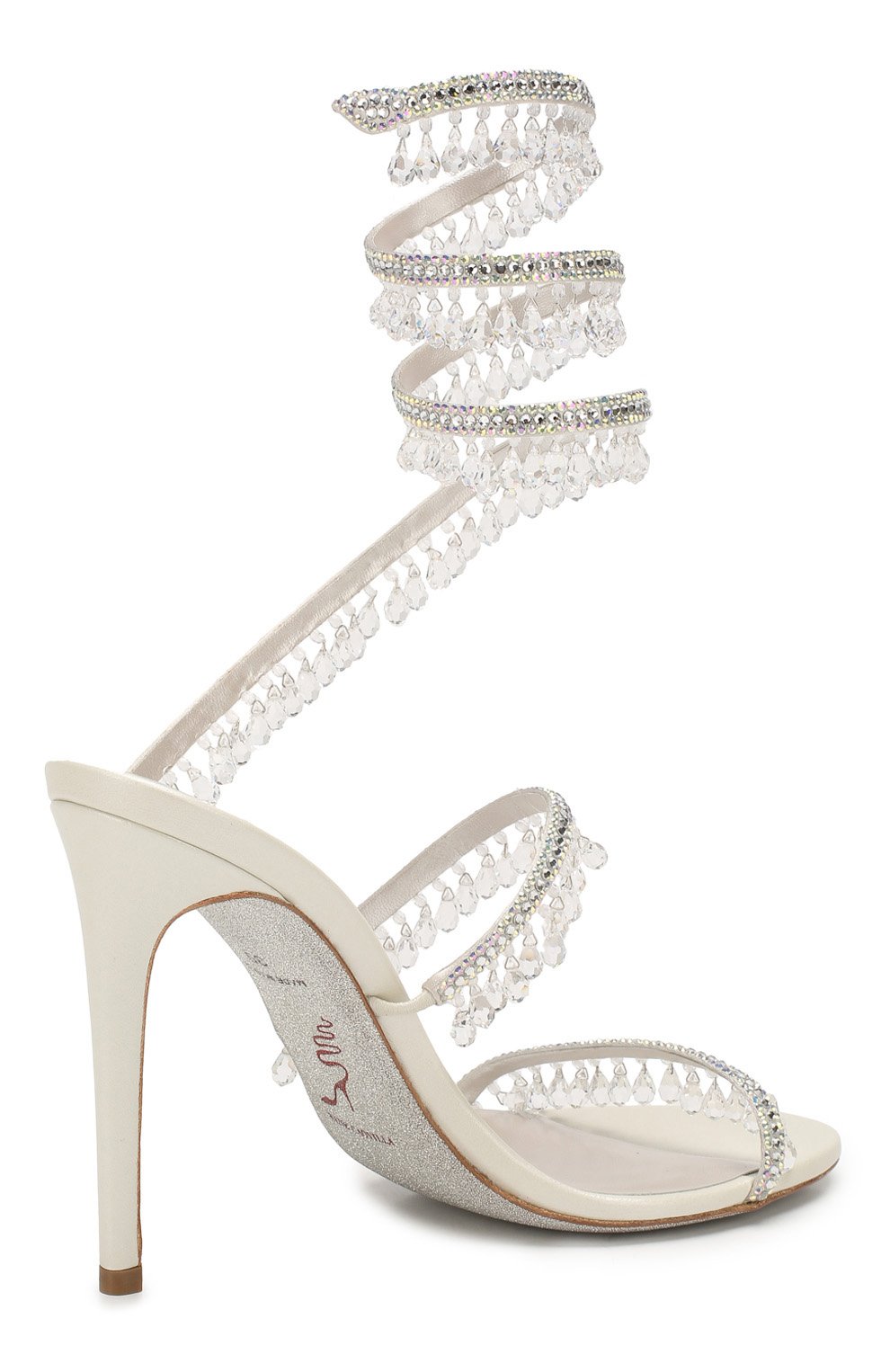 Текстильные босоножки cleo RENE CAOVILLA, арт. C10182-105-R001CYTS, фото 4