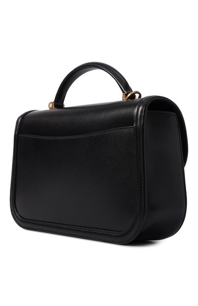 Сумка solferino small SAINT LAURENT черного цвета по цене 446500 руб., арт. A002L5/0SX0W, фото 4 Сумка solferino small SAINT LAURENT, арт. A002L5/0SX0W, фото 4