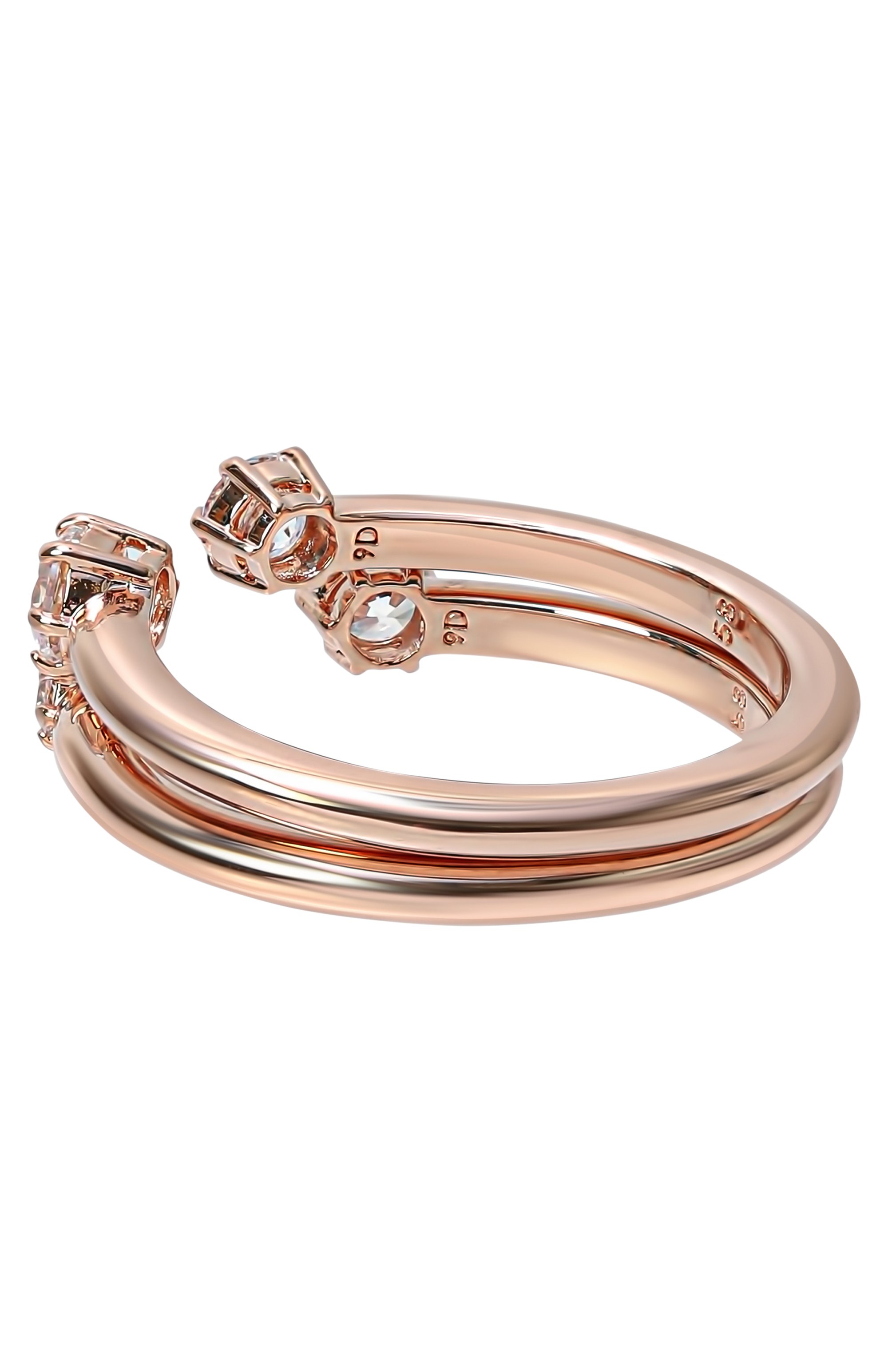 Комплект из двух колец constella SWAROVSKI золотого цвета по цене 19850 руб., арт. 5640973, фото 7 Комплект из двух колец constella SWAROVSKI, арт. 5640973, фото 7