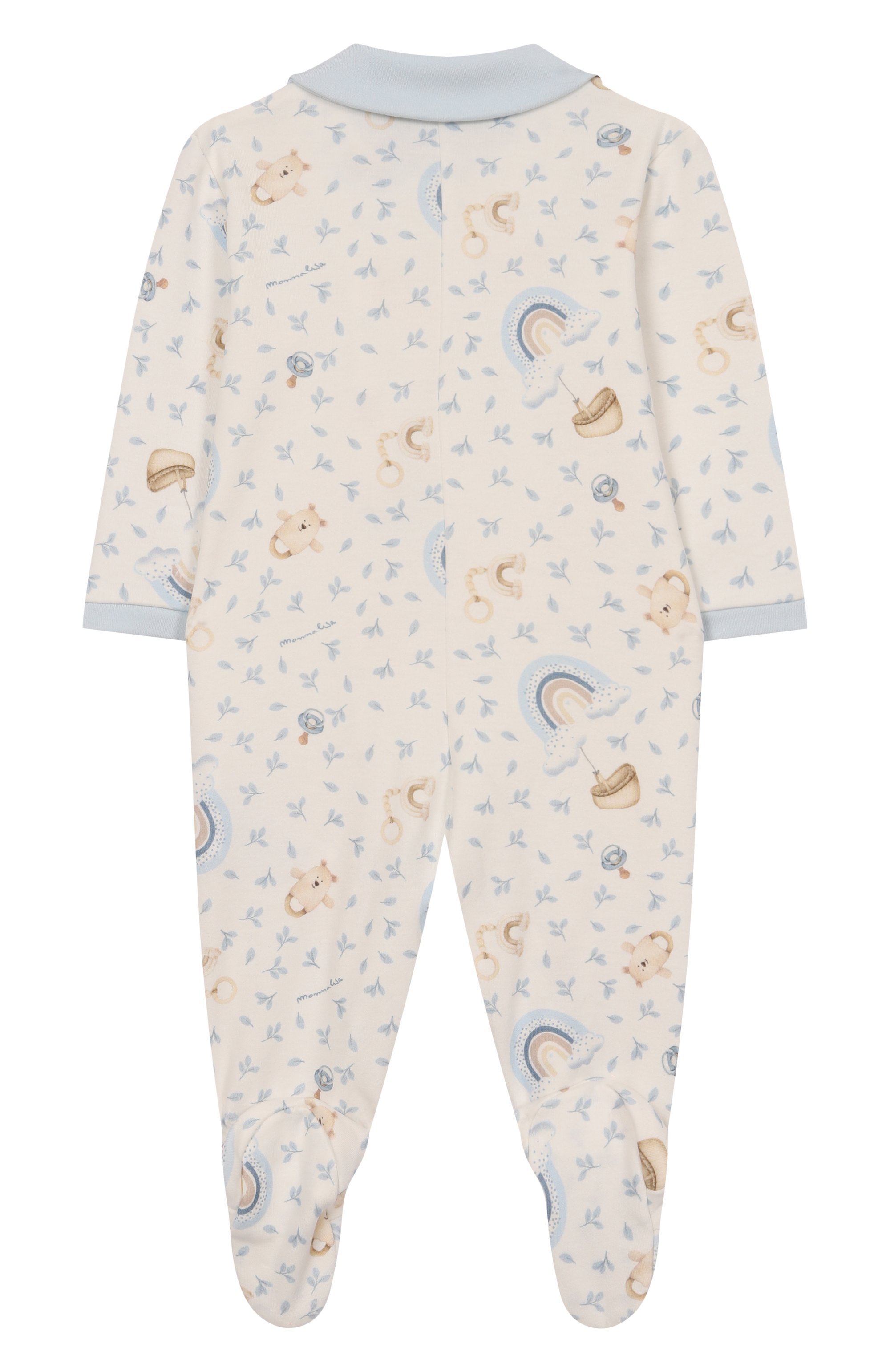 Хлопковый комбинезон MONNALISA, арт. 22F200, фото 2