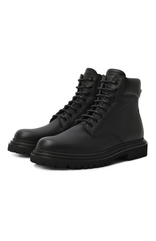 Кожаные ботинки Dolce & Gabbana A60613/A6H47 Чёрный A60613/A6H47