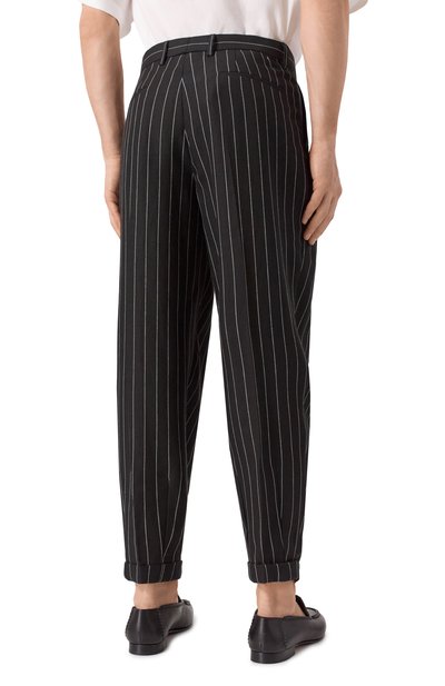 Брюки изо льна и шерсти DOLCE & GABBANA, арт. GP10DT/FR3F0, фото 4