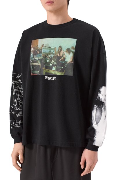 Хлопковый лонгслив UNDERCOVER, арт. UC2E4814-1, фото 3