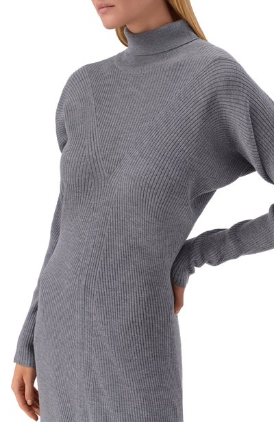 Шерстяное платье BOSS, арт. 50548520, фото 4