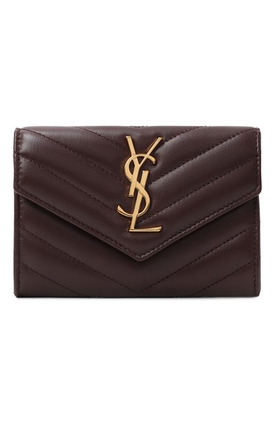 Женские кожаный кошелек cassandre SAINT LAURENT, арт. 414404/AAA44