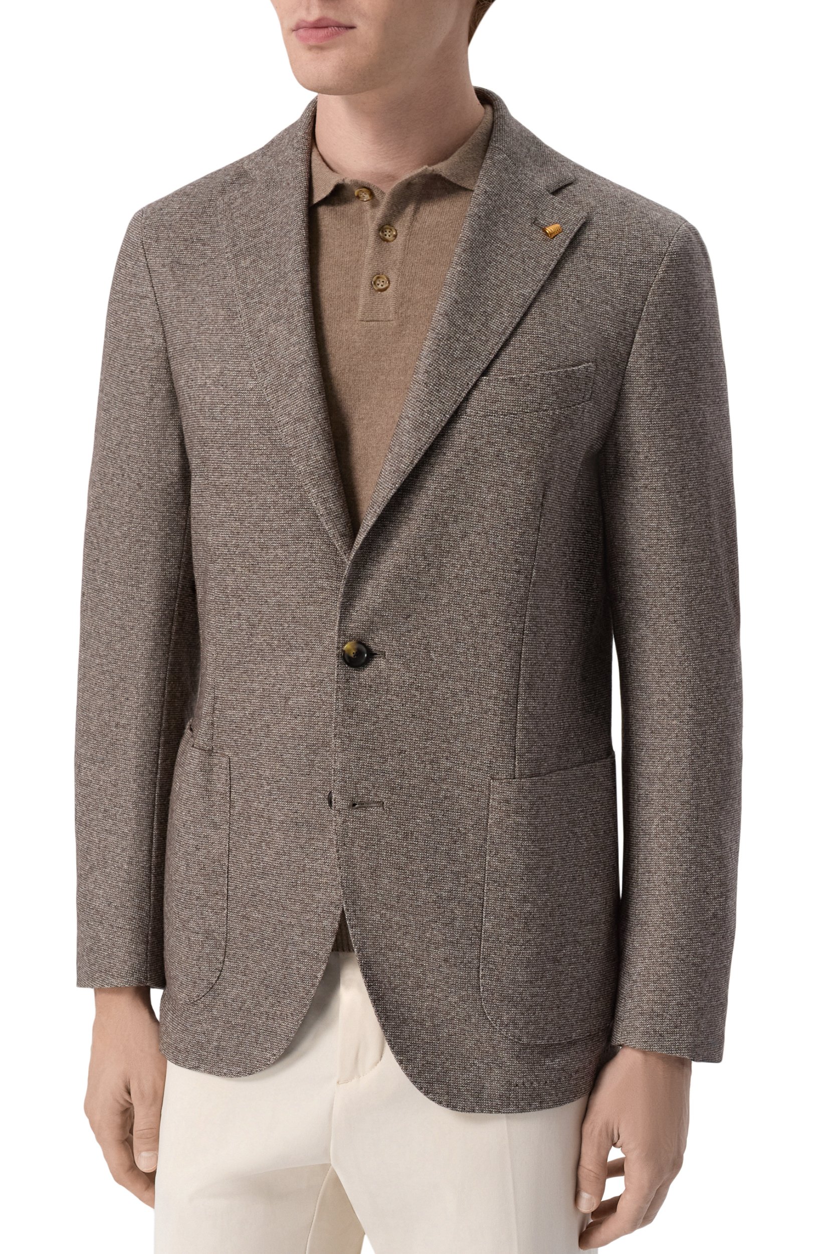 Пиджак из шерсти и хлопка SARTORIA LATORRE, арт. JD74/JK010, фото 3