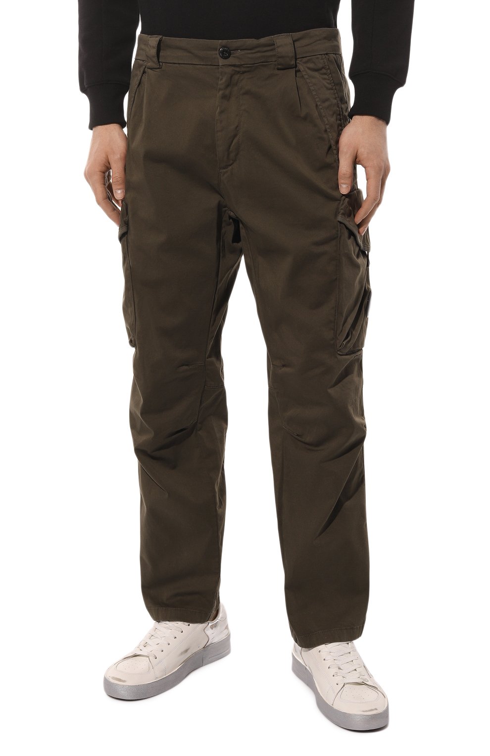 Хлопковые брюки C.P. COMPANY, арт. 14CMPA059A-005694G, фото 3