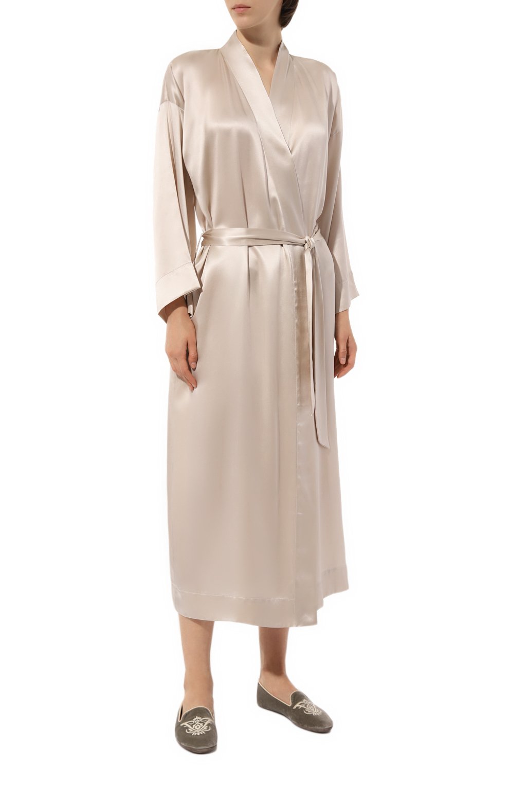 Шелковый халат cascade FRETTE, арт. 22209105 00F 00915, фото 3