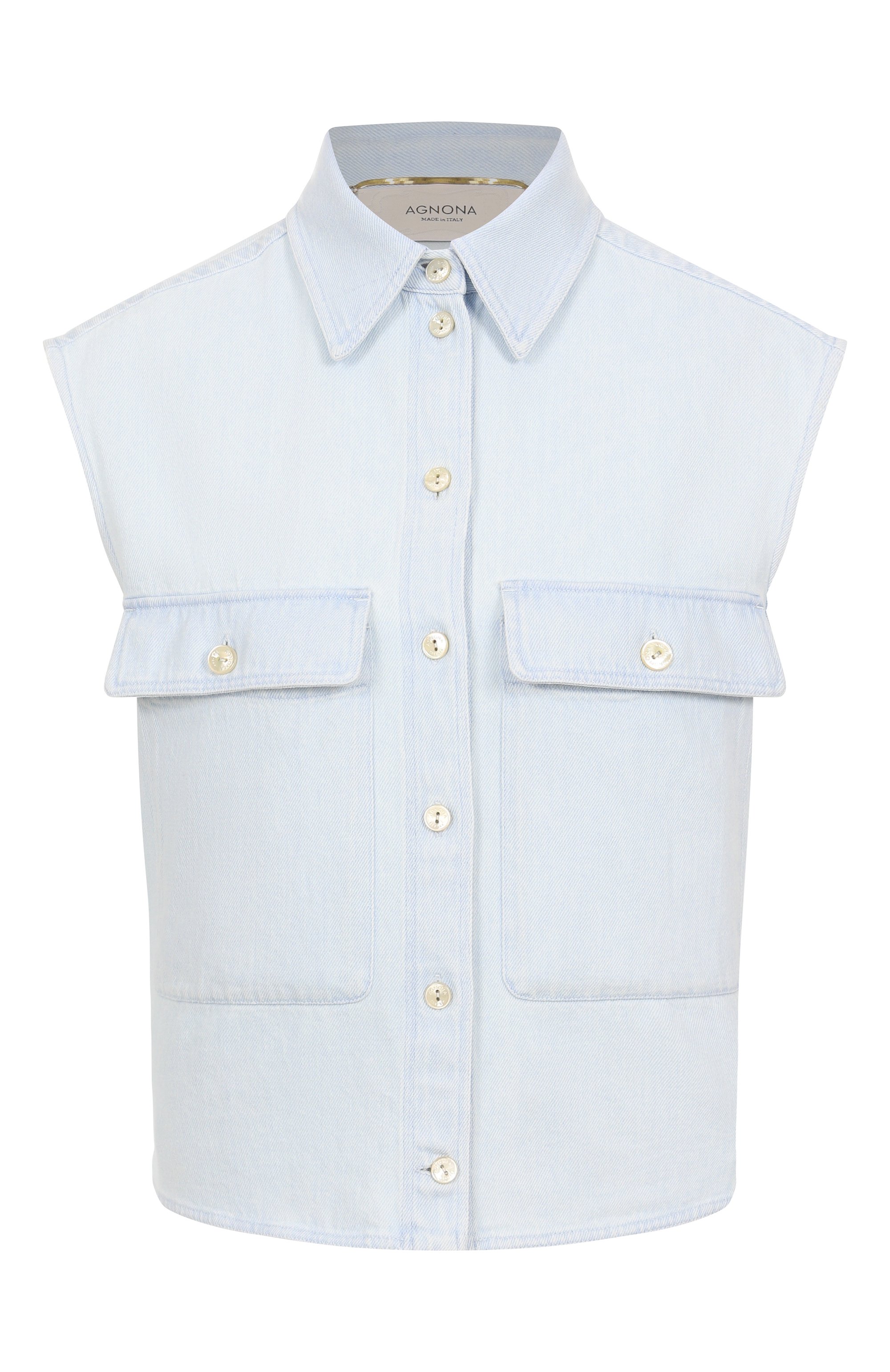 Джинсовый жилет AGNONA, арт. TF0907E/U2079, фото 1