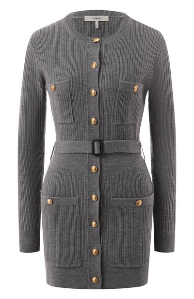 Платье из шерсти и вискозы CHLOÉ, арт. CHC24WMC07670, фото 1