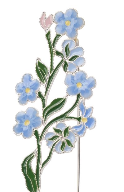 Брошь незабудки РУССКИЕ САМОЦВЕТЫ, арт. 41464, фото 4