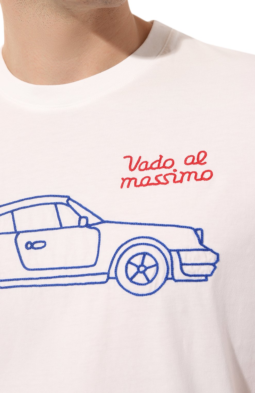 Хлопковая футболка MC2 SAINT BARTH, арт. STBM/TSHIRT MAN/00091D, фото 5