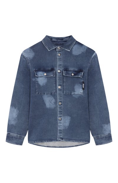 Джинсовая рубашка MSGM KIDS, арт. S5MSJBSI153