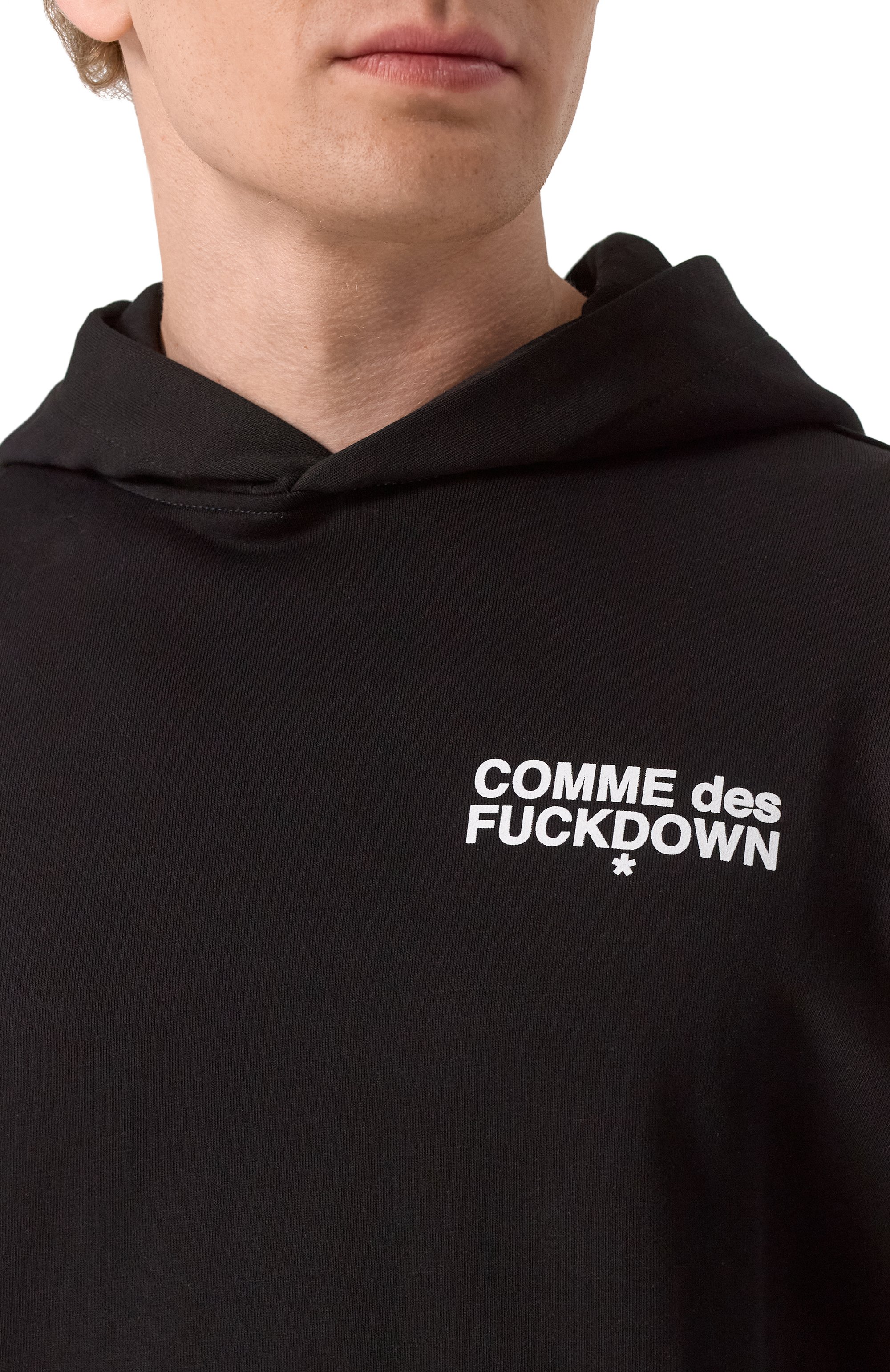 Хлопковое худи COMME DES FUCKDOWN, арт. CFABM01541, фото 5