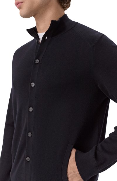 Кашемировый кардиган STEFANO RICCI черного цвета по цене 478000 руб., арт. W505024B09/W25303, фото 5 Кашемировый кардиган STEFANO RICCI, арт. W505024B09/W25303, фото 5