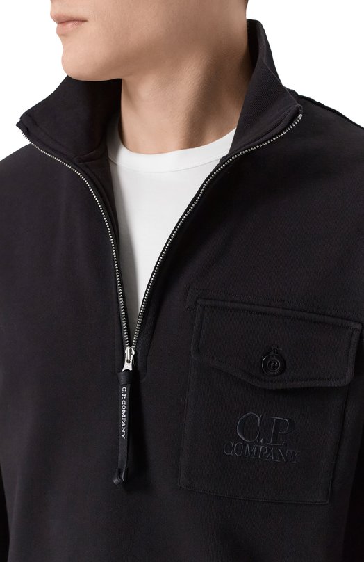 Хлопковый анорак C.P. Company 20CMSS026A/005086W Чёрный  20CMSS026A/005086W Фото 5