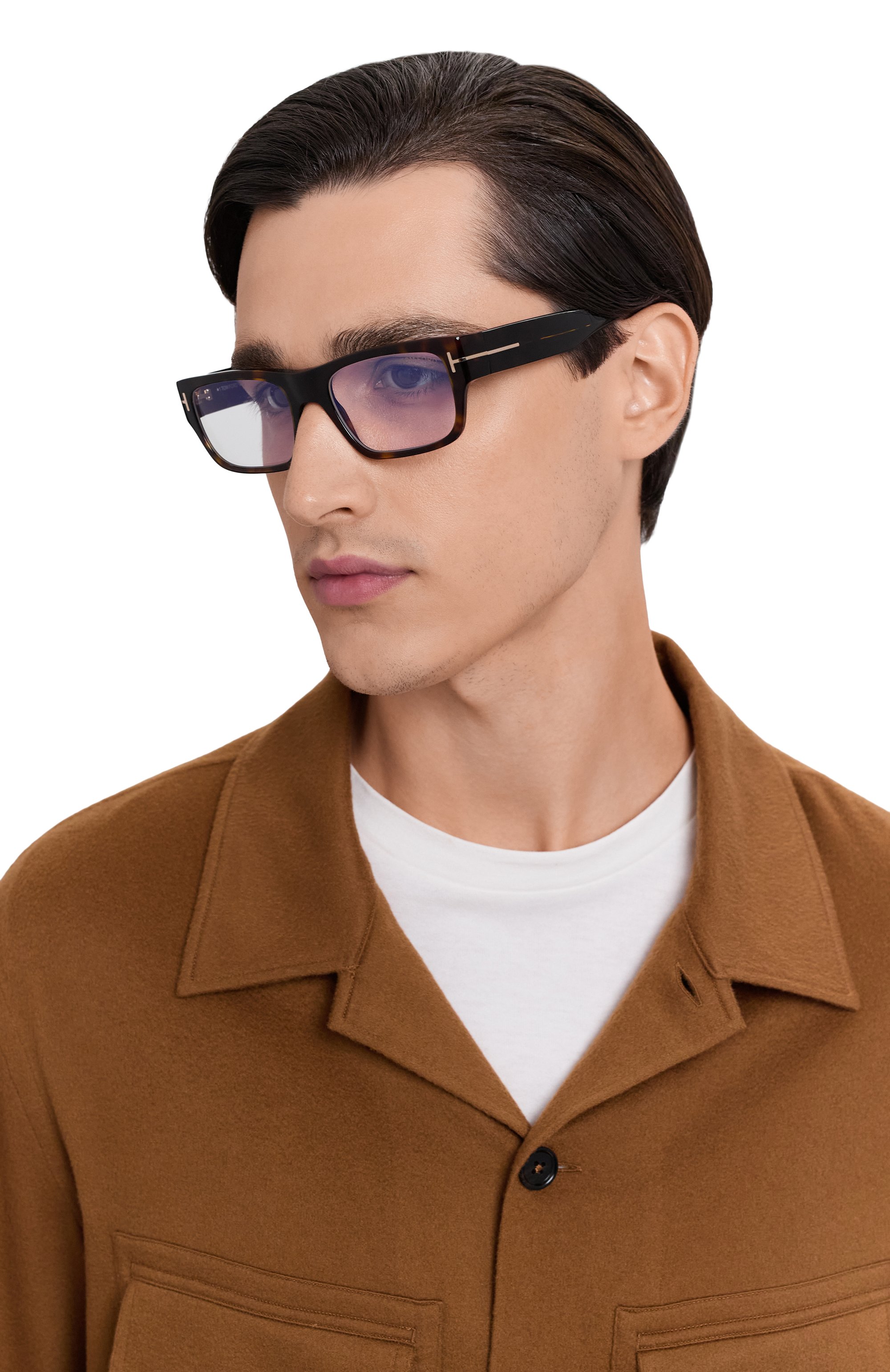 Оправа TOM FORD коричневого цвета по цене 44050 руб., арт. TF6034-B 052, фото 2 Оправа TOM FORD, арт. TF6034-B 052, фото 2