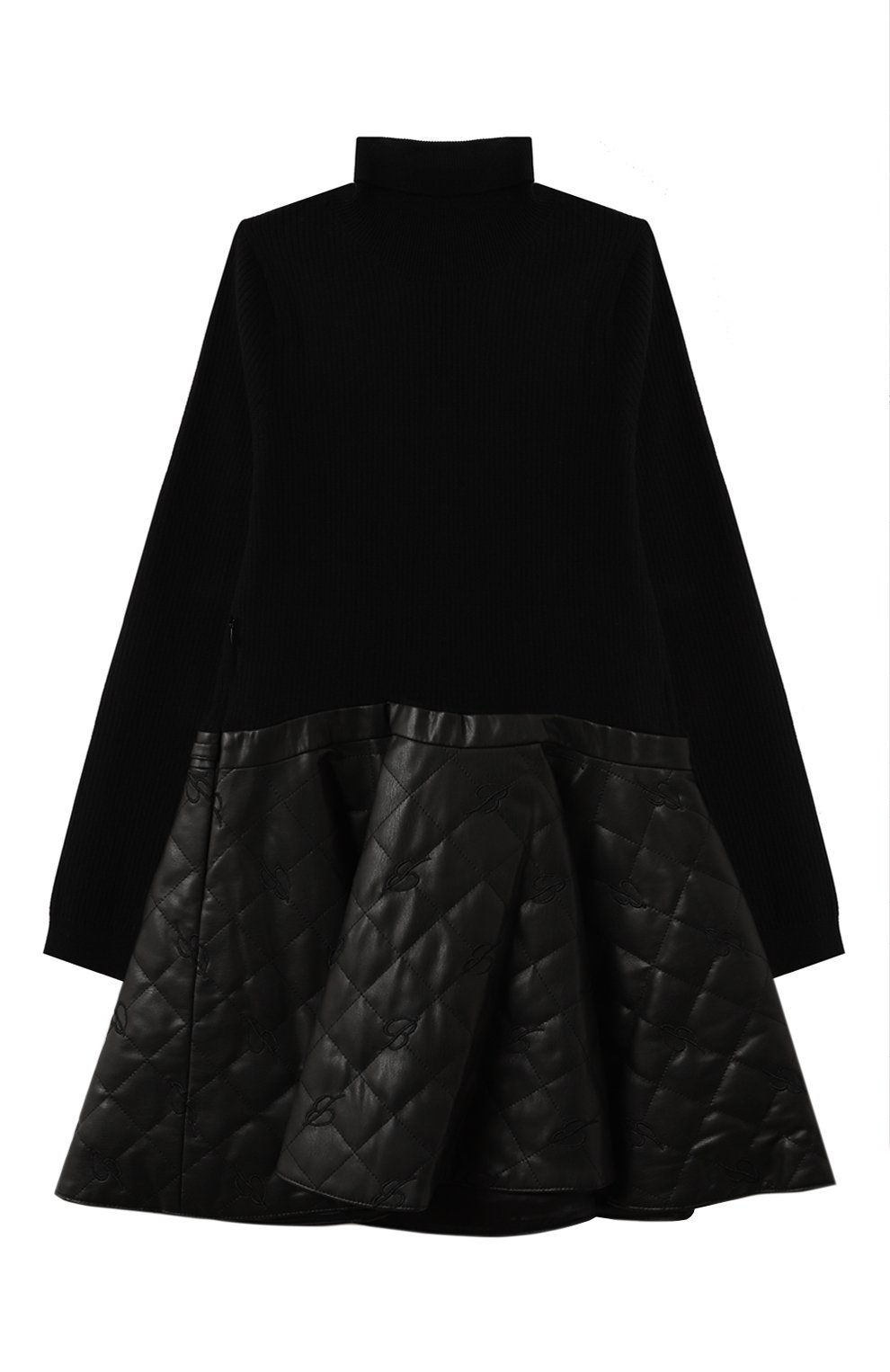 Комбинированное платье BLUMARINE, арт. IF4048/E0392, фото 2