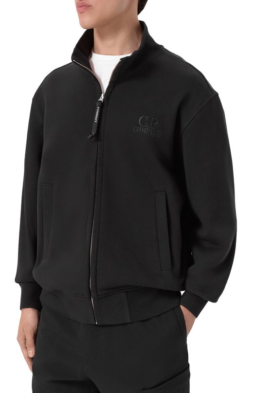 Хлопковая толстовка C.P. Company 19CMSS139A005086W Чёрный  19CMSS139A005086W Фото 3