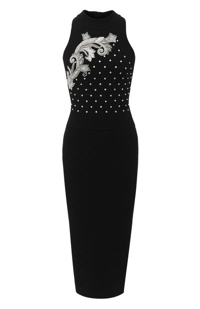 Женское платье из вискозы BALMAIN, арт. UF16534/K157