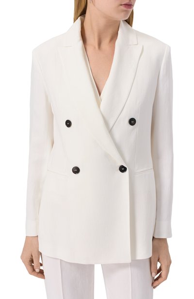 Жакет из вискозы и льна ANTONELLI FIRENZE, арт. M3128N/935, фото 3