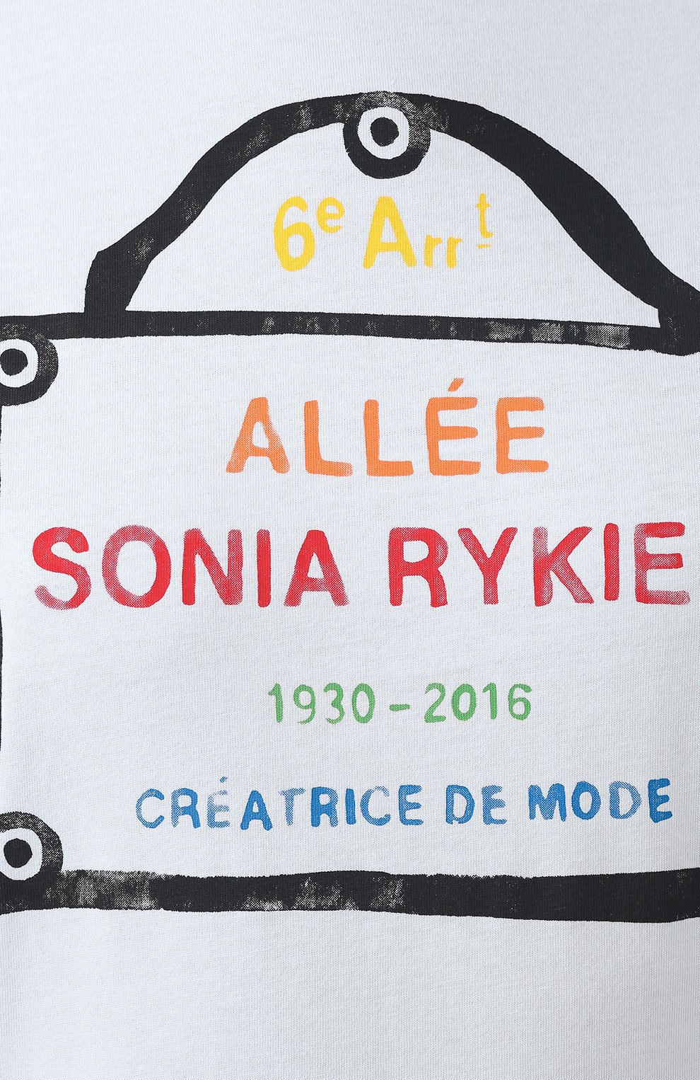 Хлопковая футболка SONIA RYKIEL, арт. 12515066-SB, фото 5