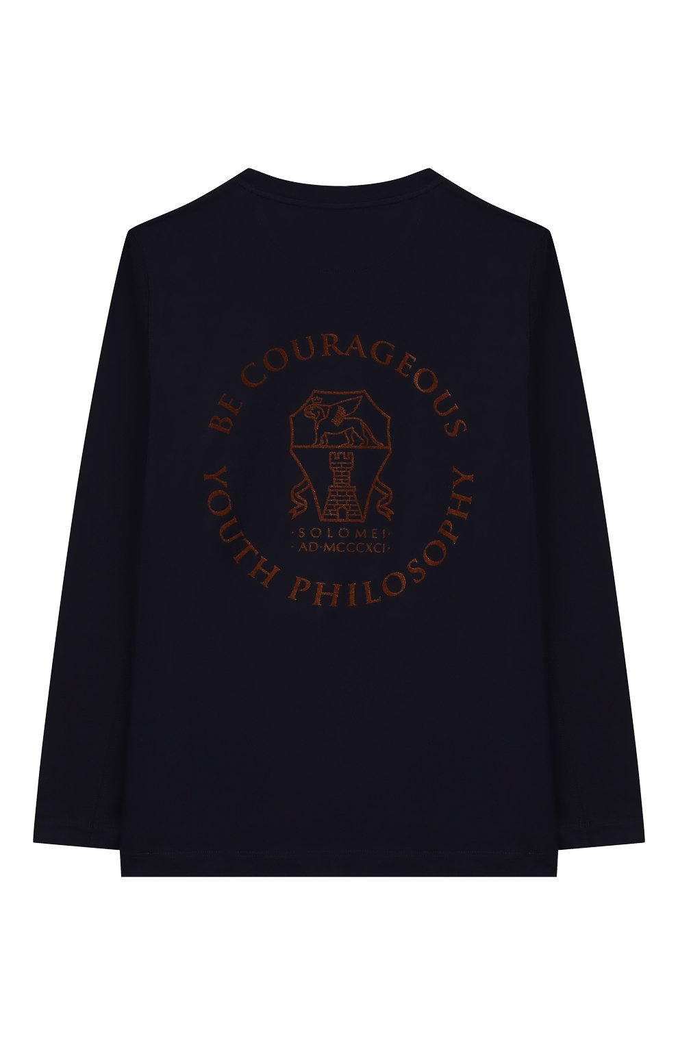 Хлопковый лонгслив BRUNELLO CUCINELLI, арт. B0T617517B, фото 2