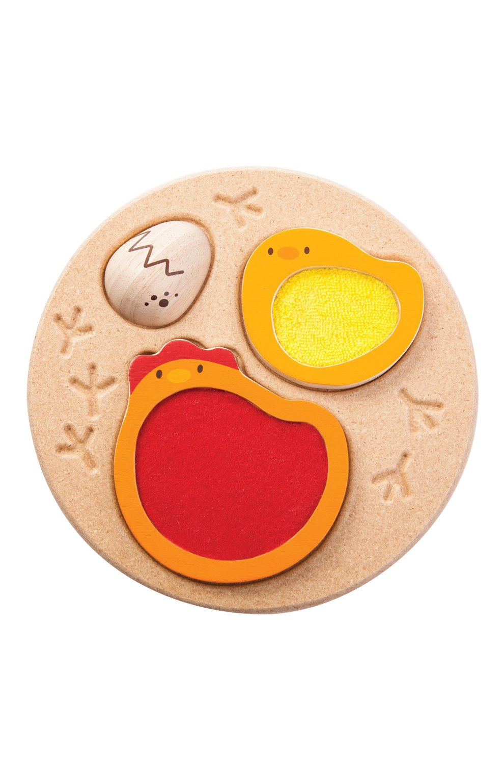 Пазл-вкладыш курочка PLAN TOYS, арт. 5673, фото 1