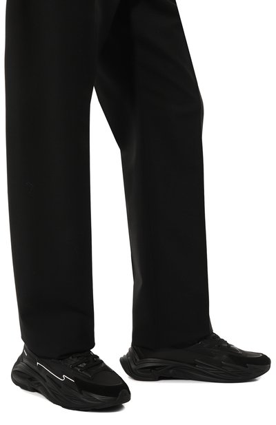 Комбинированные кроссовки run-row BALMAIN, арт. CM1VI355/LLSN, фото 3