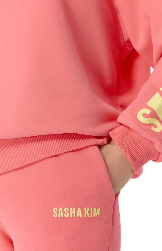 Хлопковый костюм Sasha Kim SK-00000624 Розовый  SK-00000624 Фото 6
