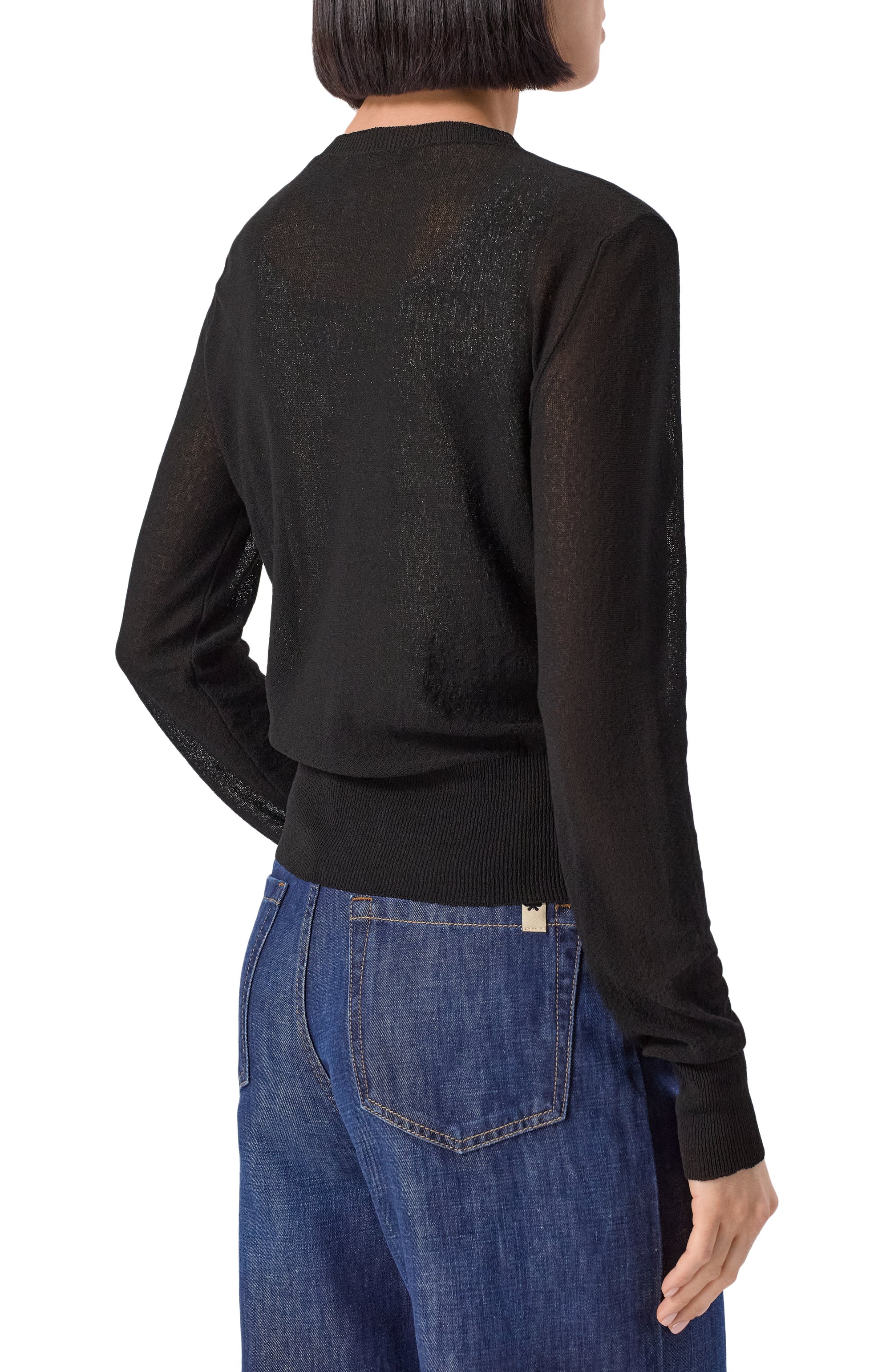 Кардиган из вискозы MAX MARA STUDIO, арт. C0RINT0, фото 4