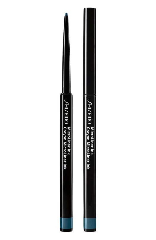 фото Тонкая подводка-карандаш для глаз microliner ink, 08 teal shiseido