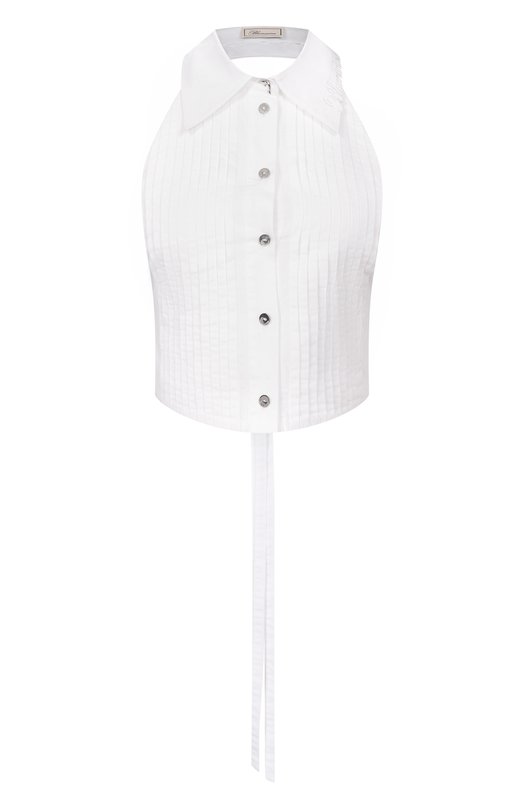 Хлопковый топ Blumarine 2C432A Белый 2C432A