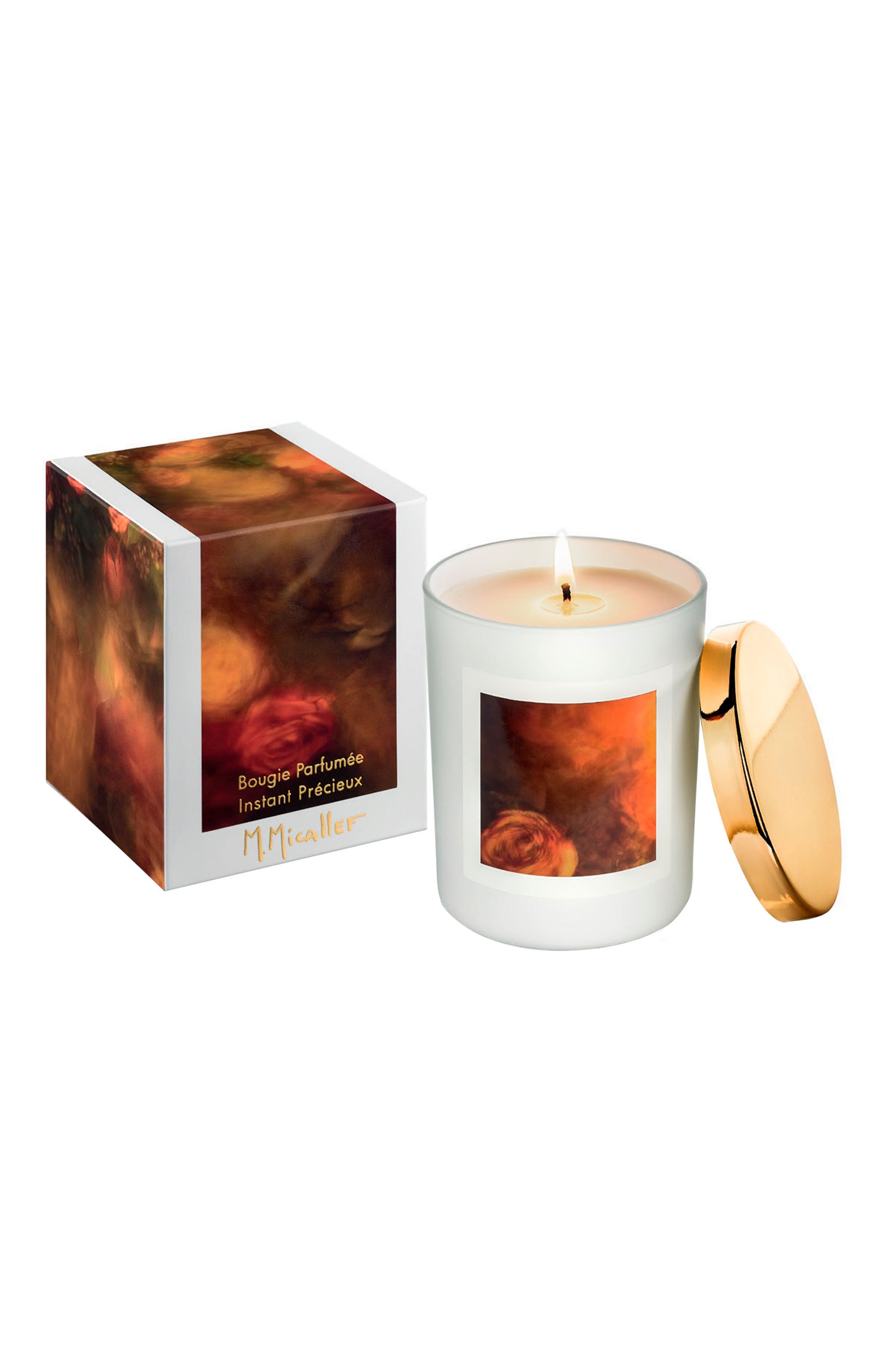 Свеча "волшебное мгновение" (180g) M. MICALLEF бесцветного цвета по цене 9200 руб., арт. 3760231059747, фото 2 Свеча "волшебное мгновение" (180g) M. MICALLEF, арт. 3760231059747, фото 2