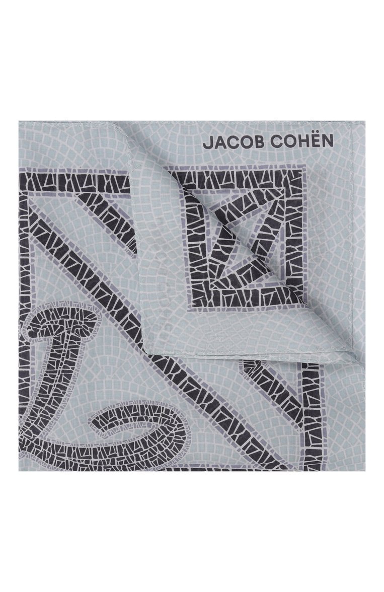 Мужские брюки bard JACOB COHEN голубого цвета, арт. JUM_QE004 054 S3756 TR | Фото 7 (Материал внешний: Хлопок; Длина (брюки, джинсы): Стандартные; Стили: Кэжуэл; Случай: Повседневный)