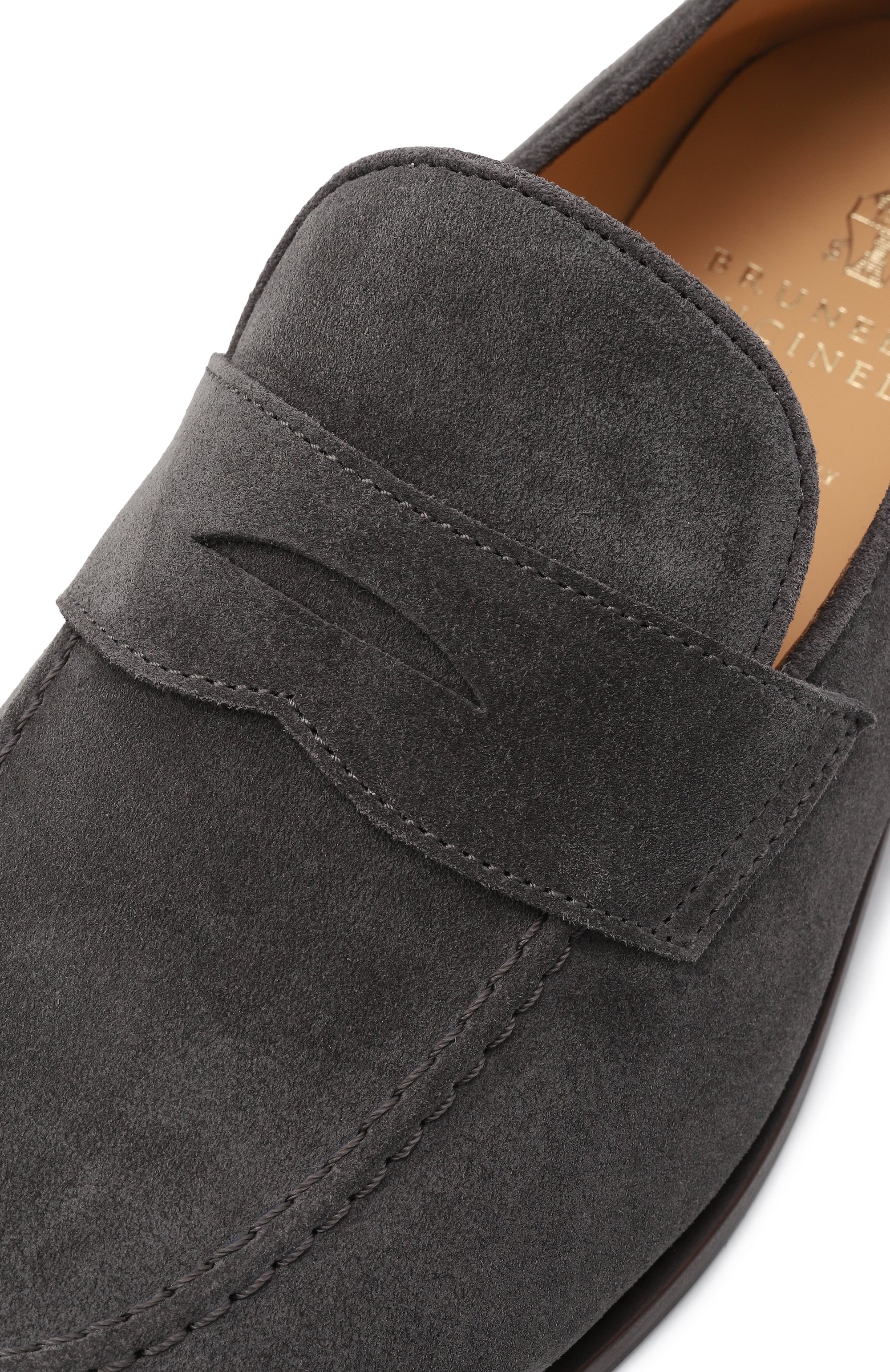 Замшевые пенни-лоферы BRUNELLO CUCINELLI, арт. MZUCCB2250, фото 7