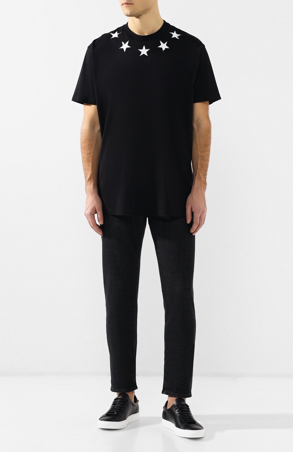 Хлопковая футболка GIVENCHY, арт. BM70CQ3002, фото 2